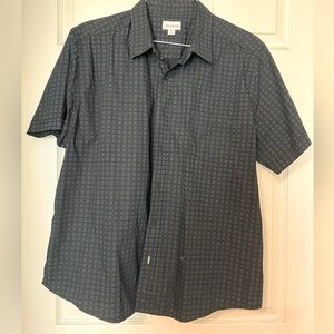 XXL HAGGAR Navy Button down